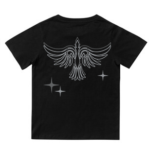 Grey Wings Graphic Tee