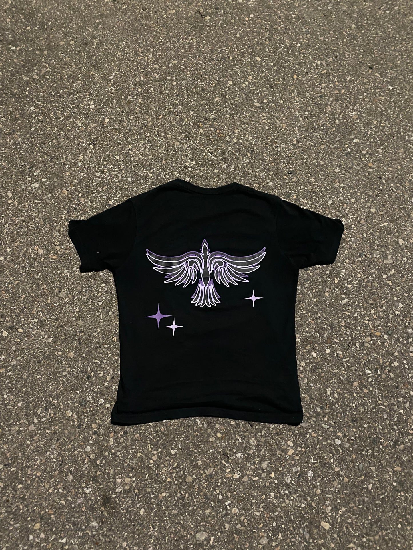 Purple Wings Graphic Tee