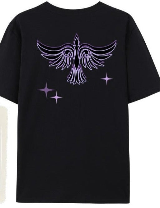 Purple Wings Graphic Tee