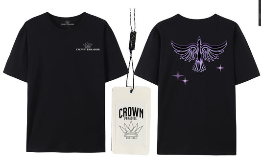 Purple Wings Graphic Tee